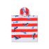 Swim Essentials Fürdőponcsó - Piros fehér csíkos