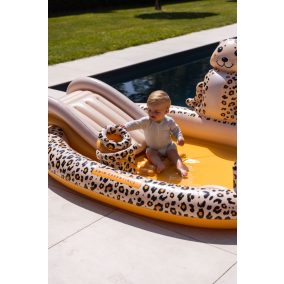   Swim Essentials gyerek élménymedence 210 cm - Beige Leopard