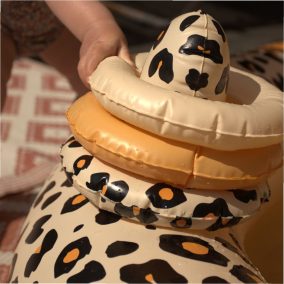   Swim Essentials gyerek élménymedence 210 cm - Beige Leopard