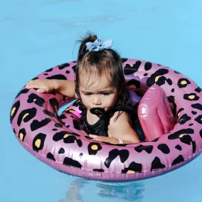 Swim Essentials baba úszógumi - Rose Gold Leopard