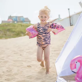 Swim Essentials karúszó 2-6 év - Rose Gold Leopard