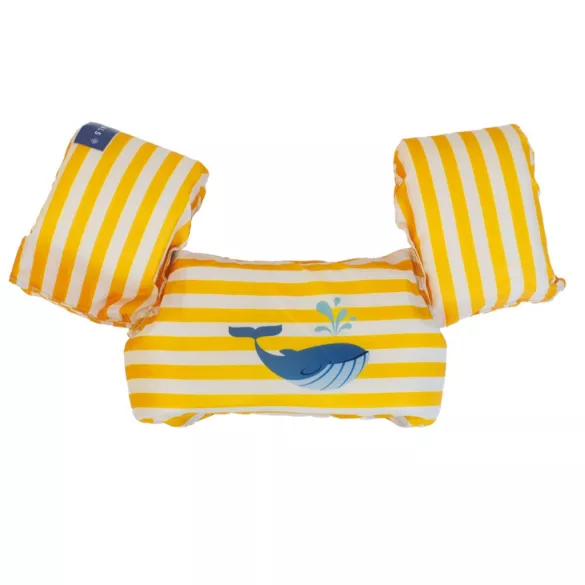 Swim Essentials úszóöv+karúszó - Yellow-white whale