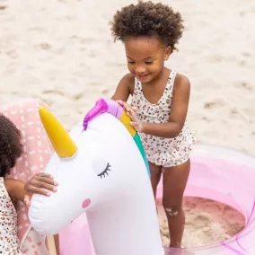 Swim Essentials úszógumi 104 cm - Transparent Unicorn