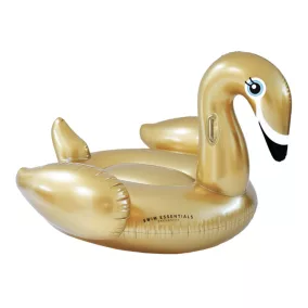 Swim Essentials ride-on matrac - Gold Swan