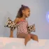 Swim Essentials karúszó 2-6 év - Beige Leopard