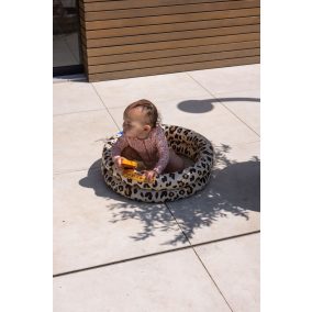 Swim Essentials gyerek medence 60 cm - Beige Leopard