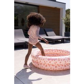 Swim Essentials gyerek medence 100 cm - Old Pink Leopard