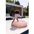 Swim Essentials gyerek medence 100 cm - Old Pink Leopard