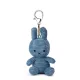 Bon Ton Toys Miffy kordbársony kulcstartó - Pilótakék - 10 cm