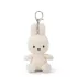 Bon Ton Toys Miffy kordbársony kulcstartó - Törtfehér - 10 cm