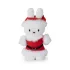 Bon Ton Toys Miffy Mikulás plüss - Fehér/Piros - 14 cm