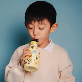   24Bottles Kids Clima termosz szívószállal - Jungle Friends - 330 ml