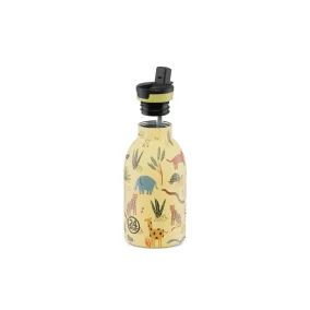   24Bottles Kids Clima termosz szívószállal - Jungle Friends - 330 ml