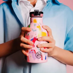   24Bottles Kids Clima termosz szívószállal - Magic Friends - 330 ml
