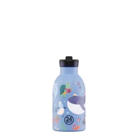   24Bottles Kids Clima termosz szívószállal - Ocean Friends - 330 ml