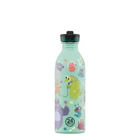  24Bottles Kids Urban kulacs szívószállal - Spooky Friends - 500 ml