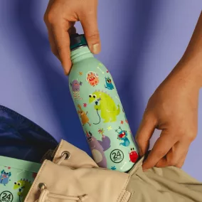   24Bottles Kids Urban kulacs szívószállal - Spooky Friends - 500 ml