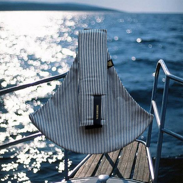 Wildride csípőhordozó - Indigo stripe