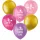 Pretty Princess latex lufi - 33 cm - 6 db