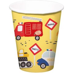 Wacky Wheels pohár - 250 ml - 8 db