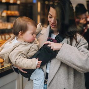 Wildride mini tépőzáras táska hordozóra - fekete