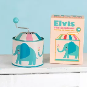 Rex London Tekerős zene doboz - Elvis Az elefánt