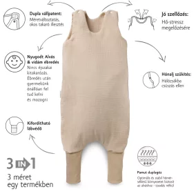 Tipegő hálózsák krepp TOG2 6-24 hó