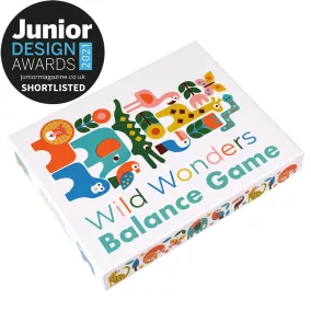 Wild Wonders egyensúlyozó játék faállatkákkal