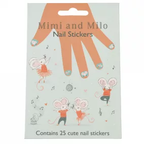 Mimi és Milo körömmatrica készlet - Rex London