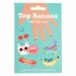 Top Banana körömmatrica készlet - Rex London