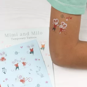 Gyerek tetoválás - Mimi és Milo