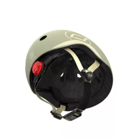 Scoot and Ride Baby sisak XXS-S Olive - Gyerek sisak
