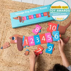Rex London Tacskós padló puzzle számokkal