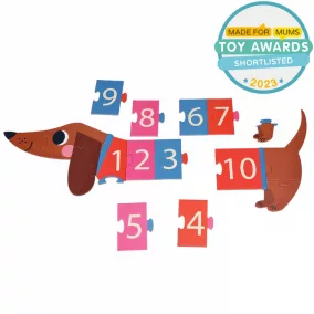 Rex London Tacskós padló puzzle számokkal