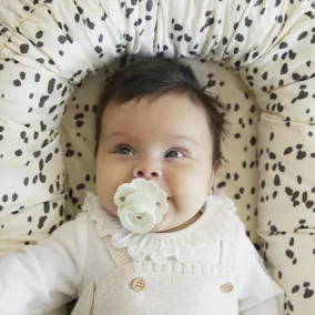 Elodie Details Virágos Szilikon cumi - Vanília