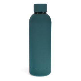   Rex London Hőtartó kulacs gumi bevonattal 500ml - Petrol blue
