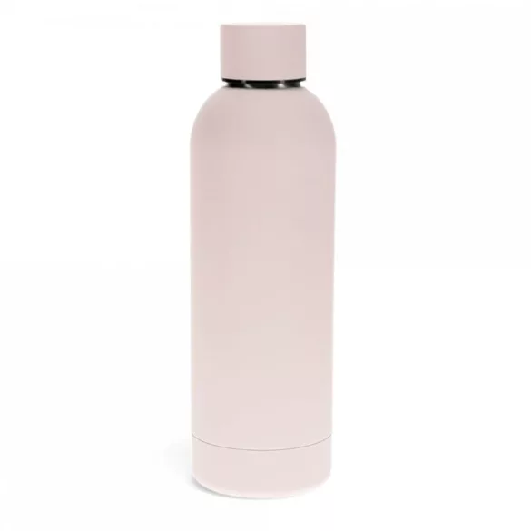 Rex London Hőtartó kulacs gumi bevonattal 500ml - Light Pink