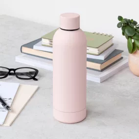   Rex London Hőtartó kulacs gumi bevonattal 500ml - Light Pink