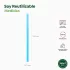 Újrahasználható színes koktél szívószál 18 cm - 50 db-os