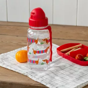 Rex London Szívószálas itatókulacs 500ml - Tacskók
