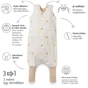 Tipegő hálózsák felhő TOG 0.5 - 2-4 év