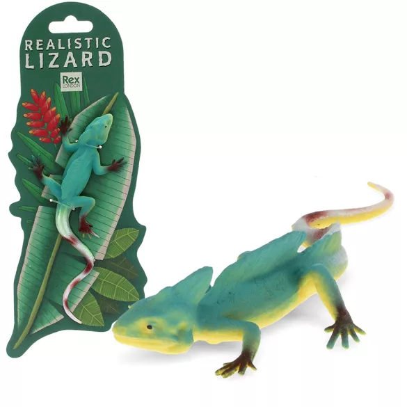 Rex London Valósághű játék tarajos gyík