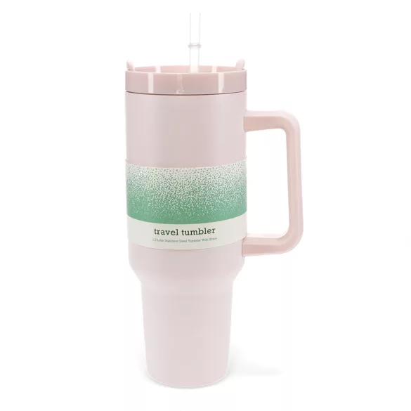 Rex London Thermo pohár fogantyúval 1,2 L - Light pink