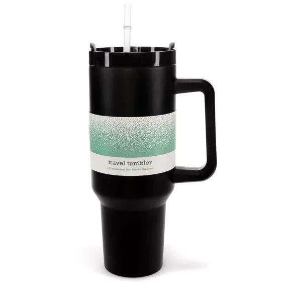 Rex London Thermo pohár fogantyúval 1,2 L - Fekete