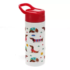 Rex London Fém kulacs - Tacskók 500ml