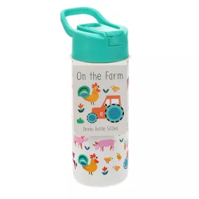 Rex London Fém kulacs - Farmos, traktoros 500ml
