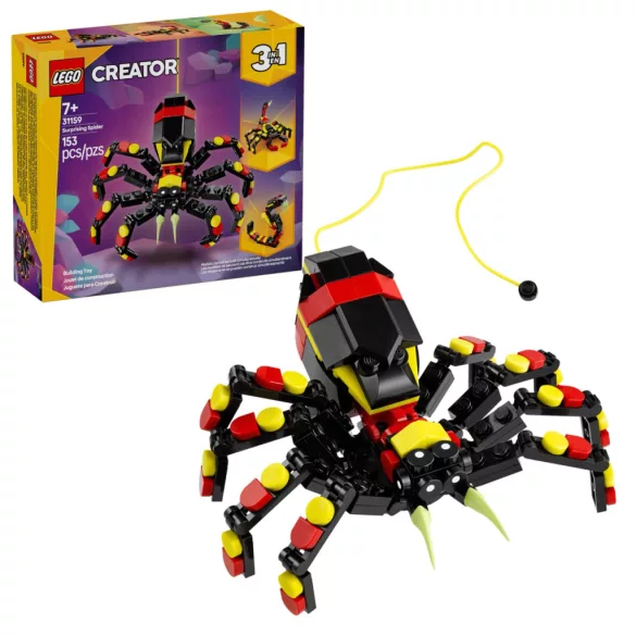 LEGO Creator 31159 Vadállatok: Meglepetésekkel teli pók