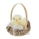 Rex London Puha húsvéti dekoráció - Csibe kosárban