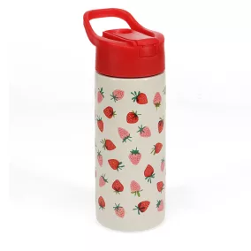 Rex London Fém kulacs nyomógombos tetővel 500ml - Eper
