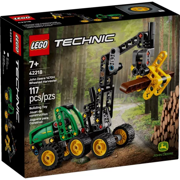 LEGO Technic 42218 John Deere 1470H kerekes betakarítógép